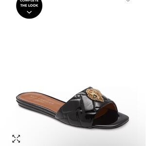 Kurt Geiger London Women Black Kensington Slides